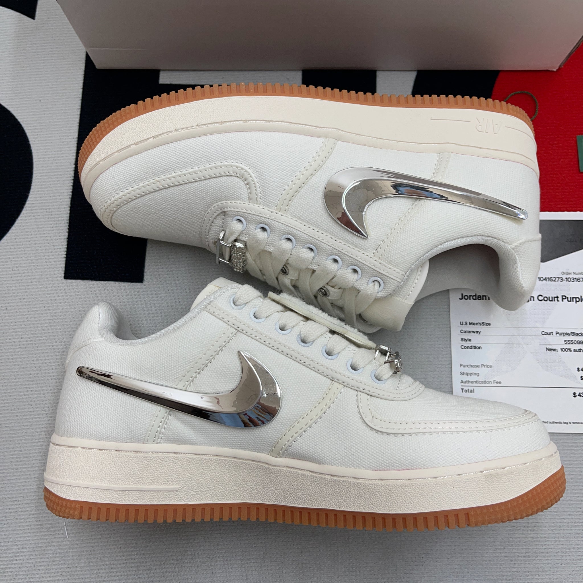 A*rForce Low « Trav*s Scott»