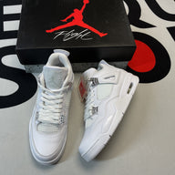 J*rdan 4 « Metallic Silver »