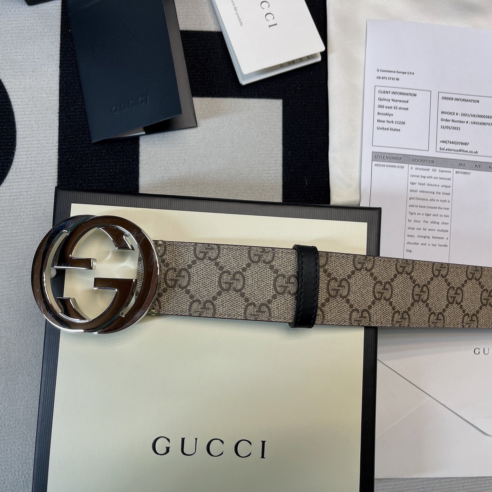 Ceinture G*cci