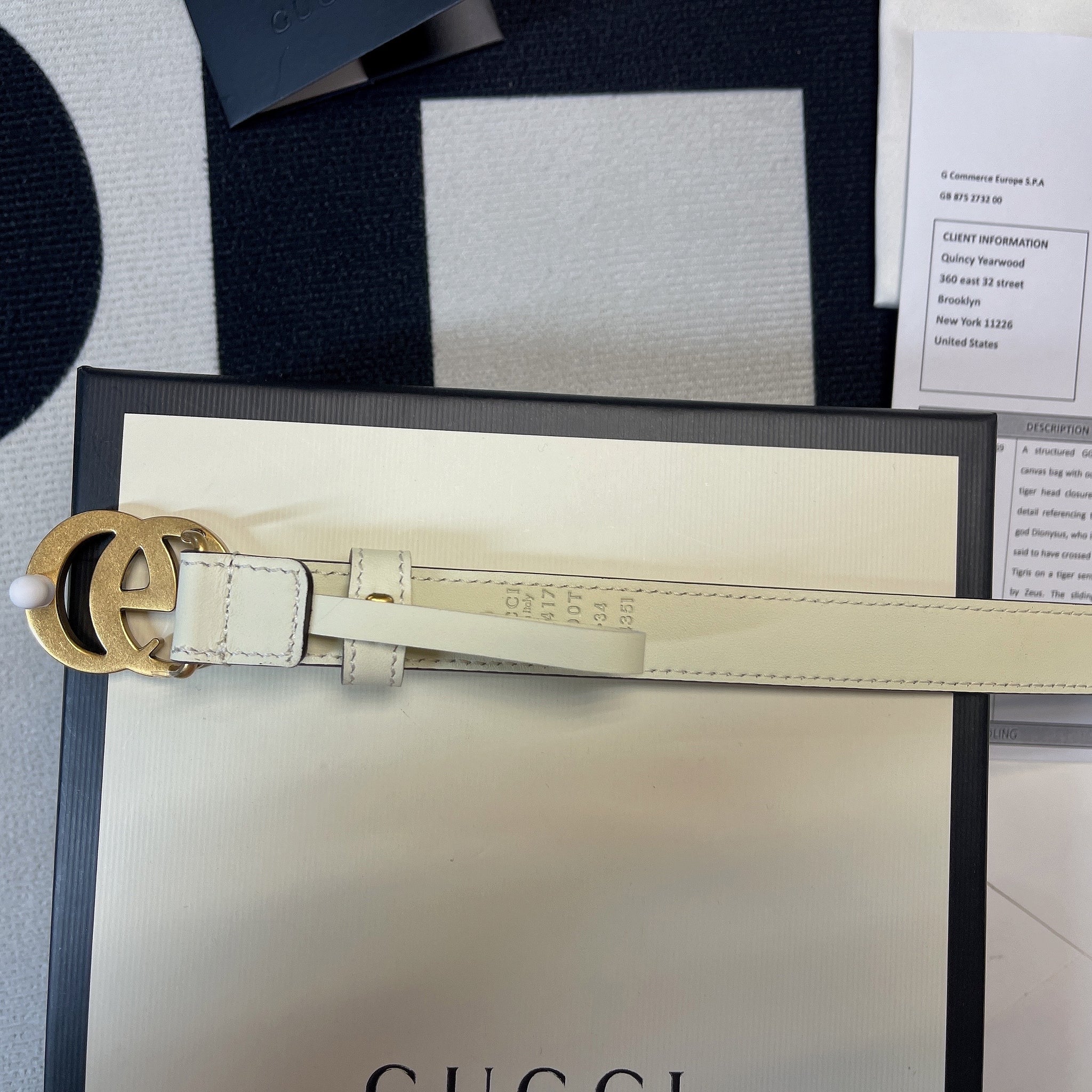 Ceinture G*cci