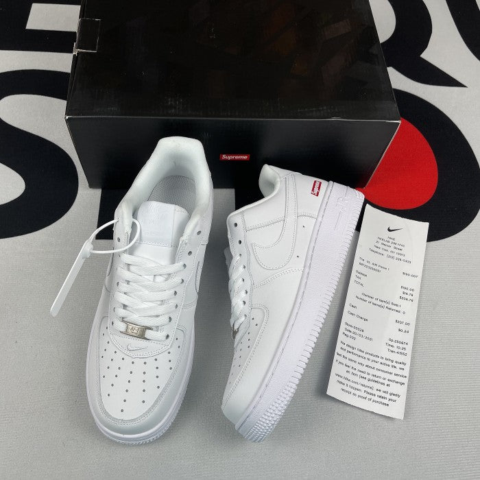 N*ke Air Force 1 « S*preme White »