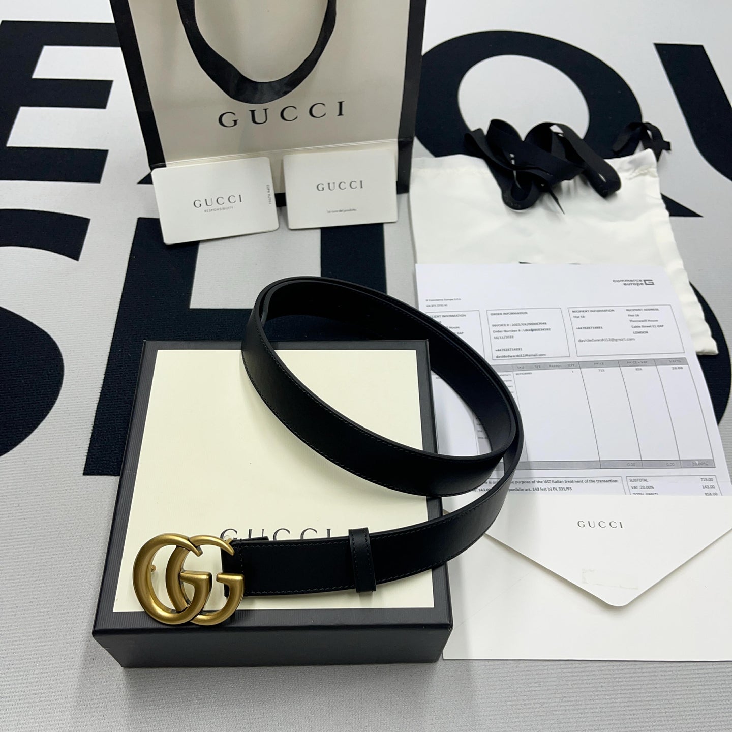 Ceinture G*cci