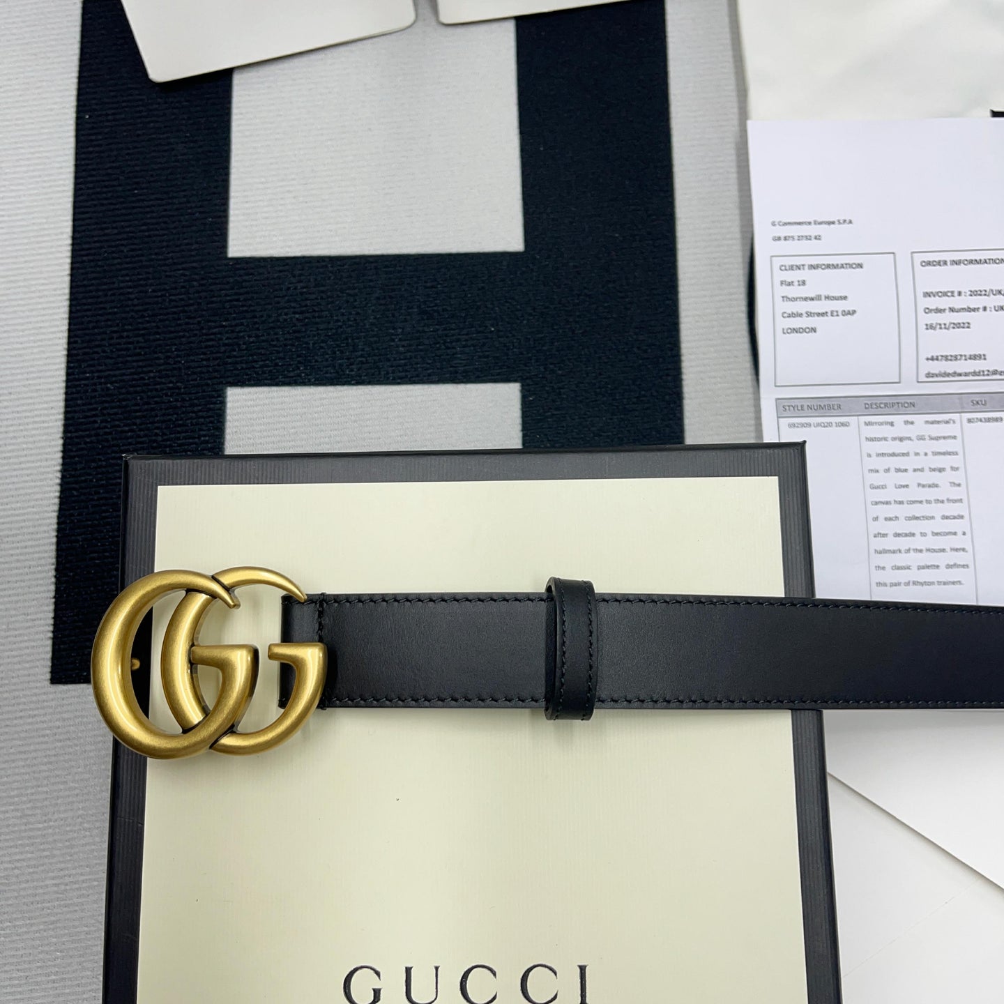 Ceinture G*cci