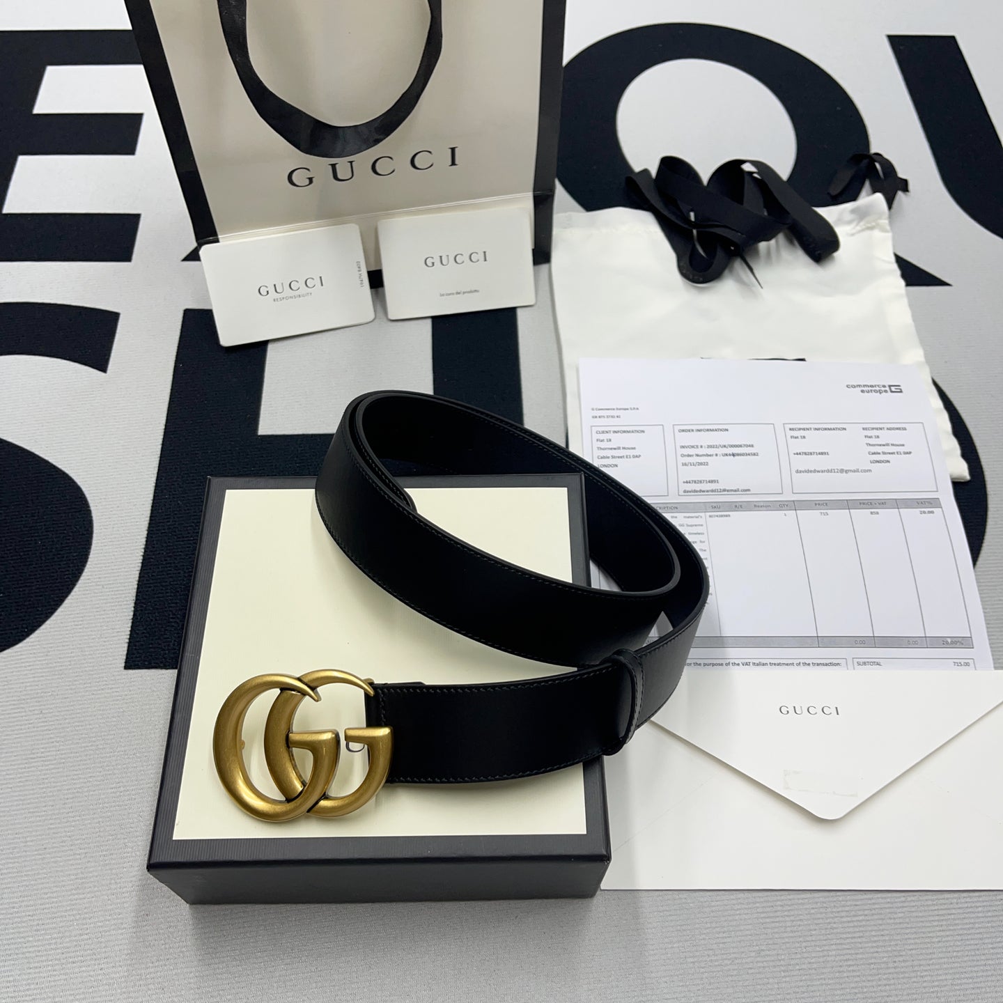 Ceinture G*cci