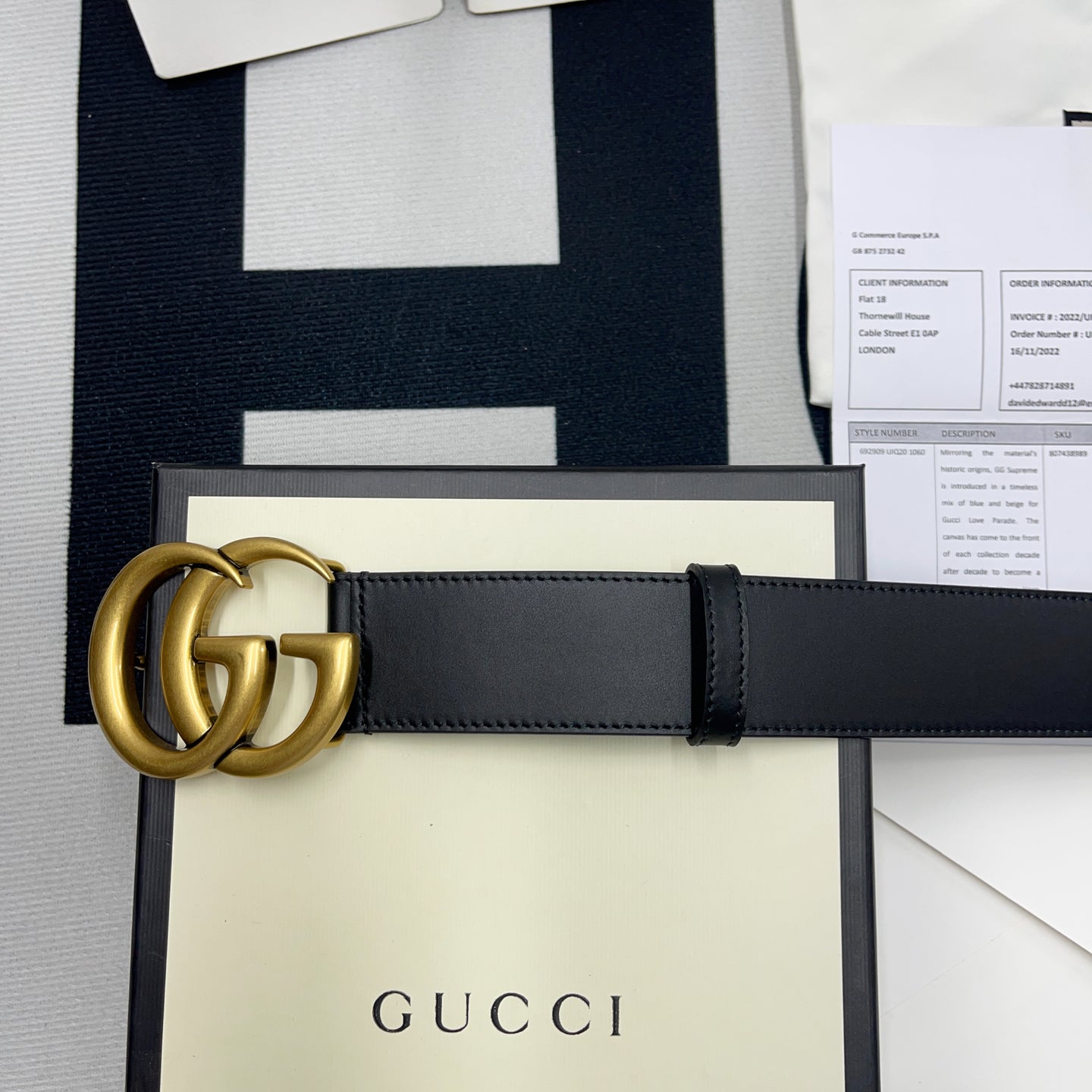 Ceinture G*cci