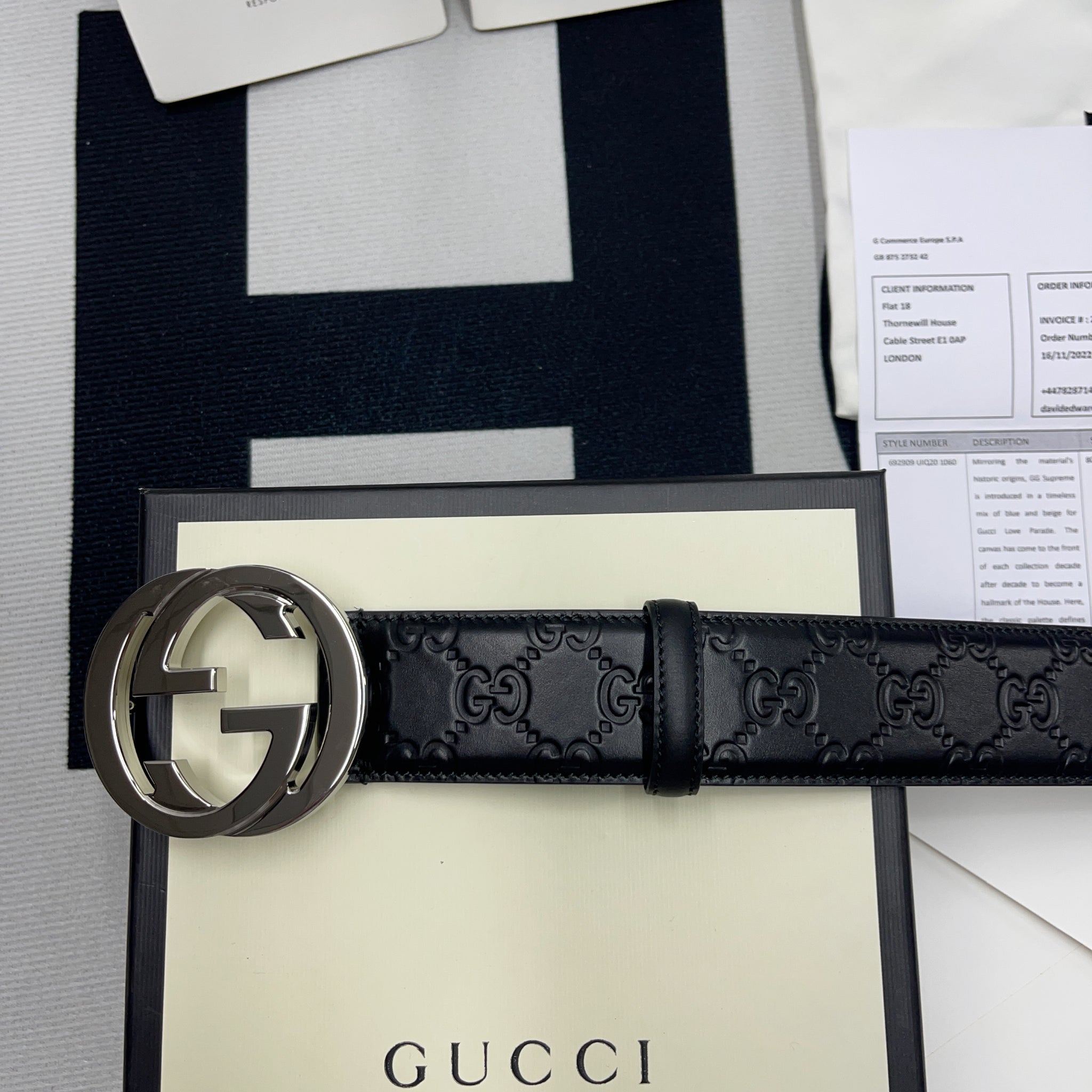 Ceinture G*cci