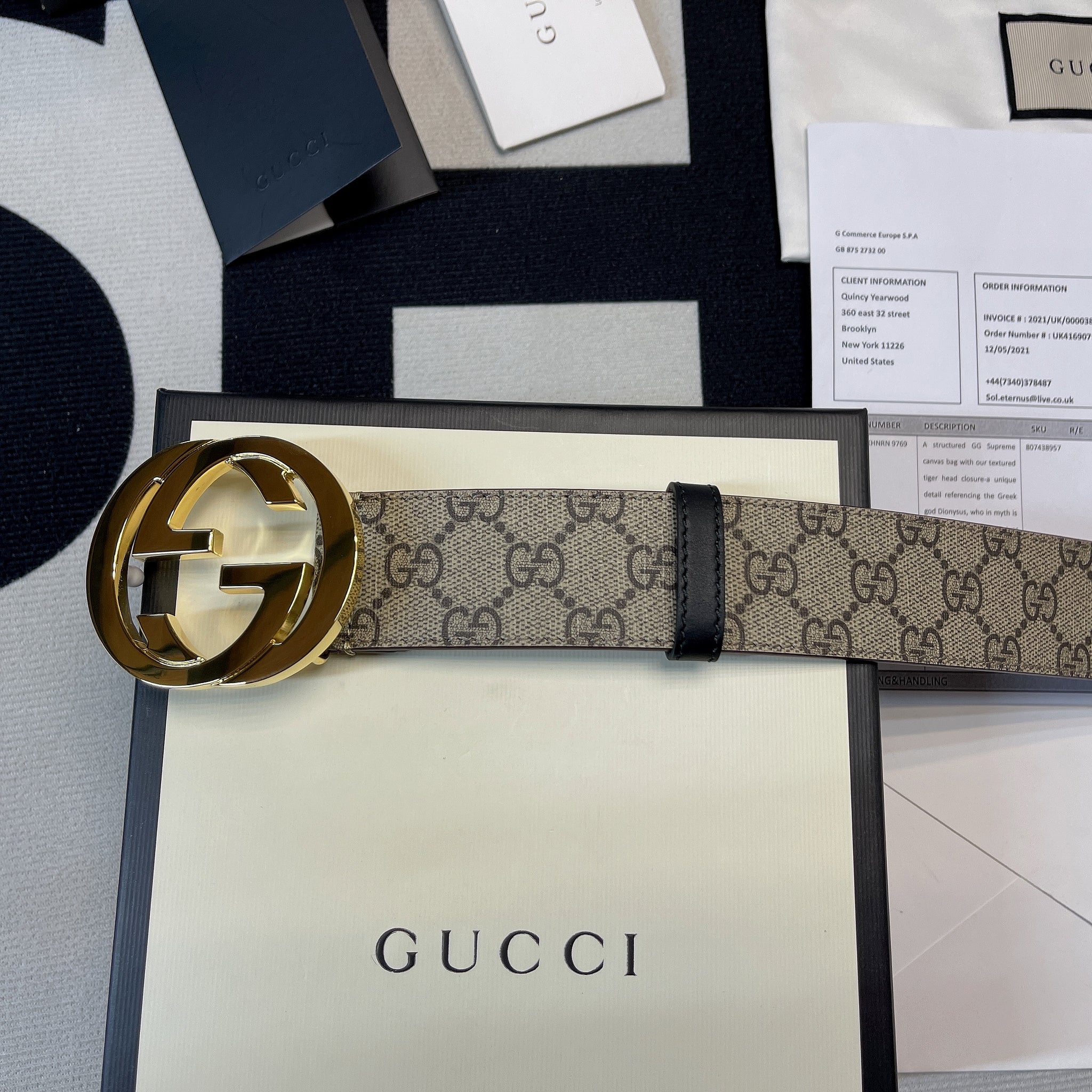 Ceinture G*cci