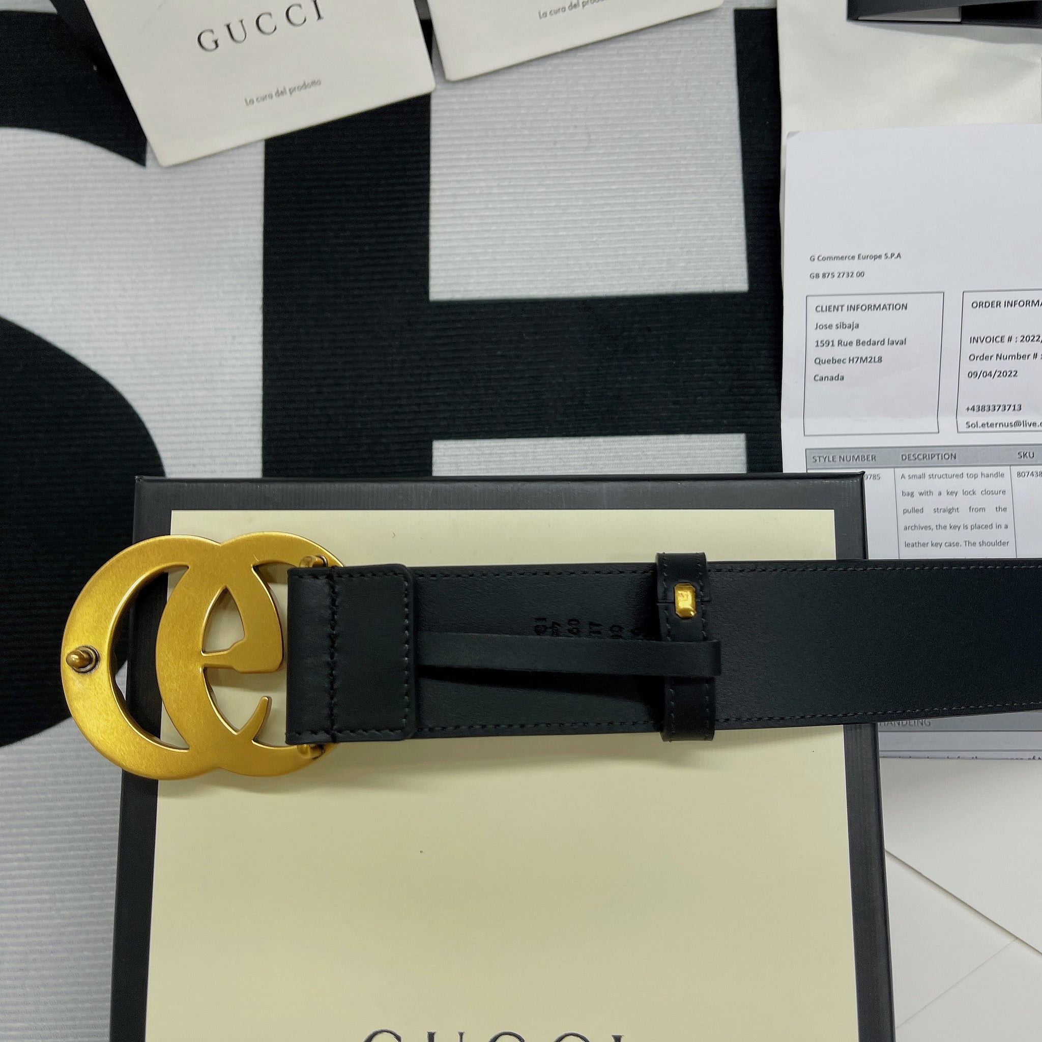Ceinture G*cci
