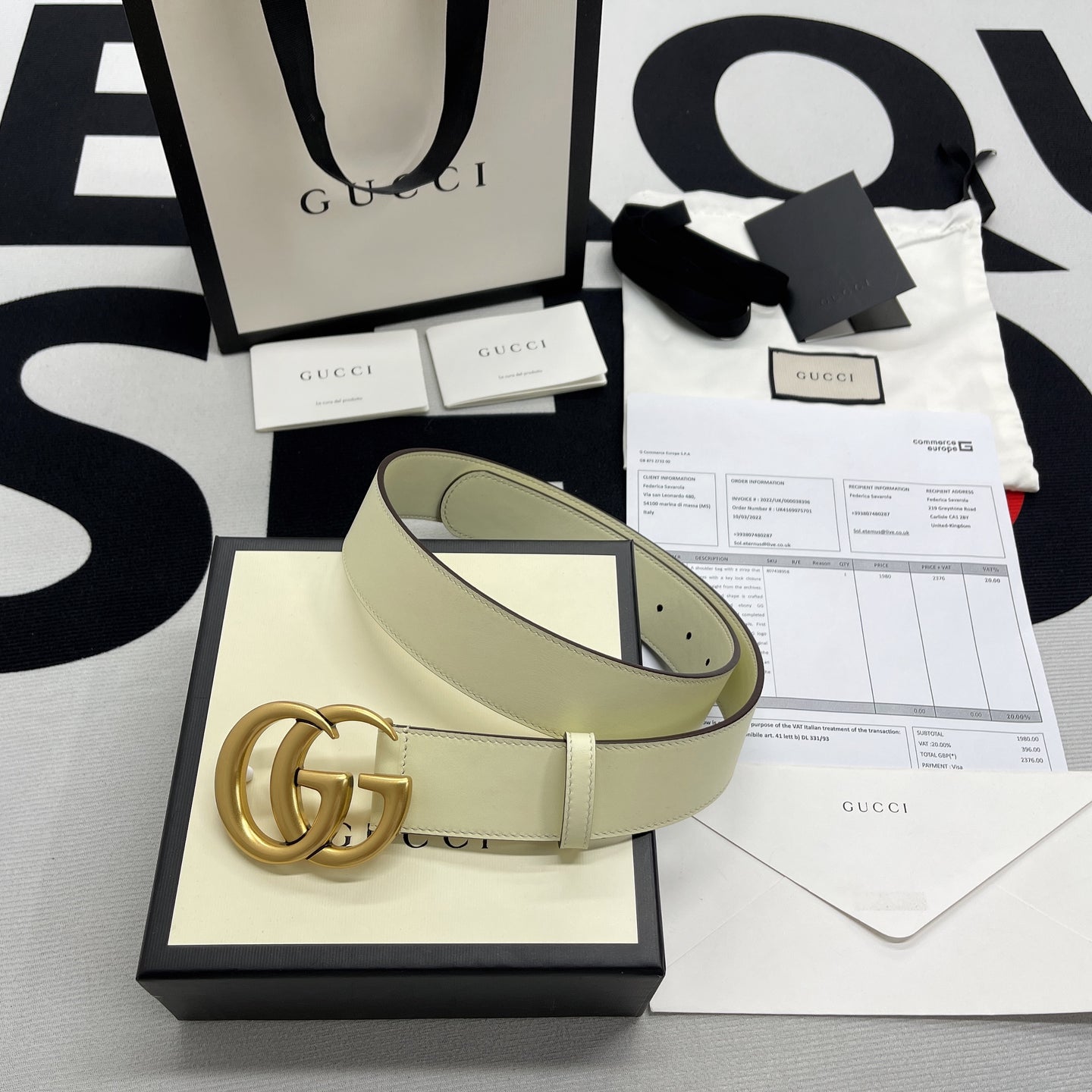 Ceinture G*cci