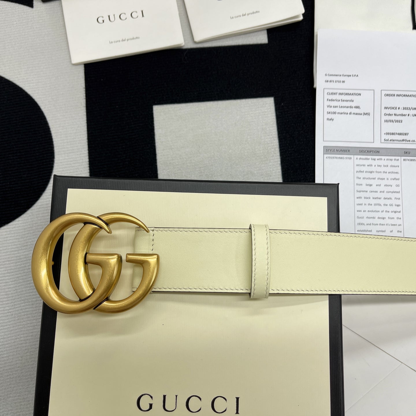 Ceinture G*cci