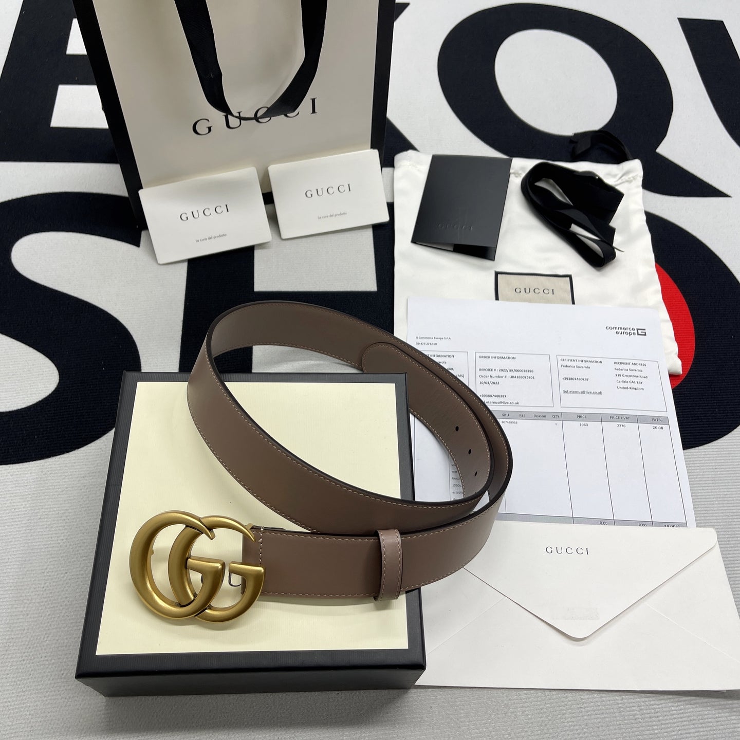 Ceinture G*cci