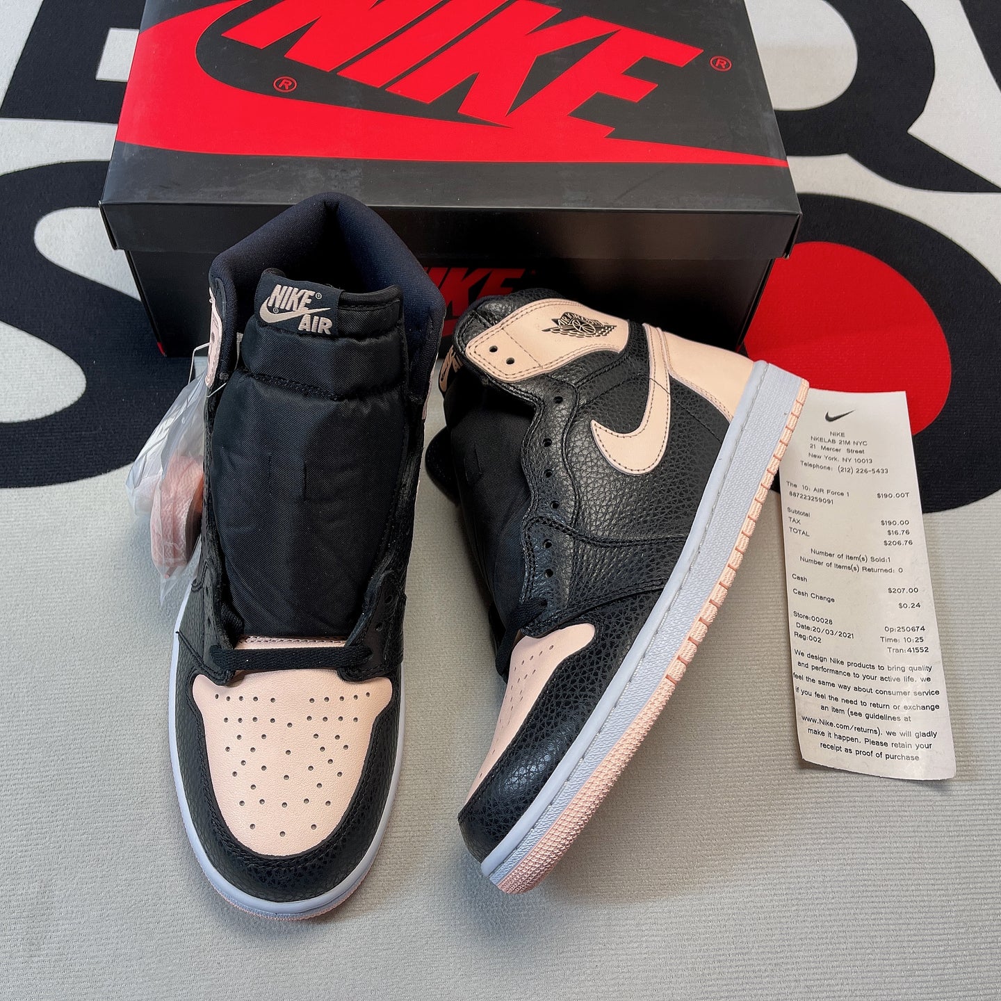 J*rdan 1 « Crimson Tint »