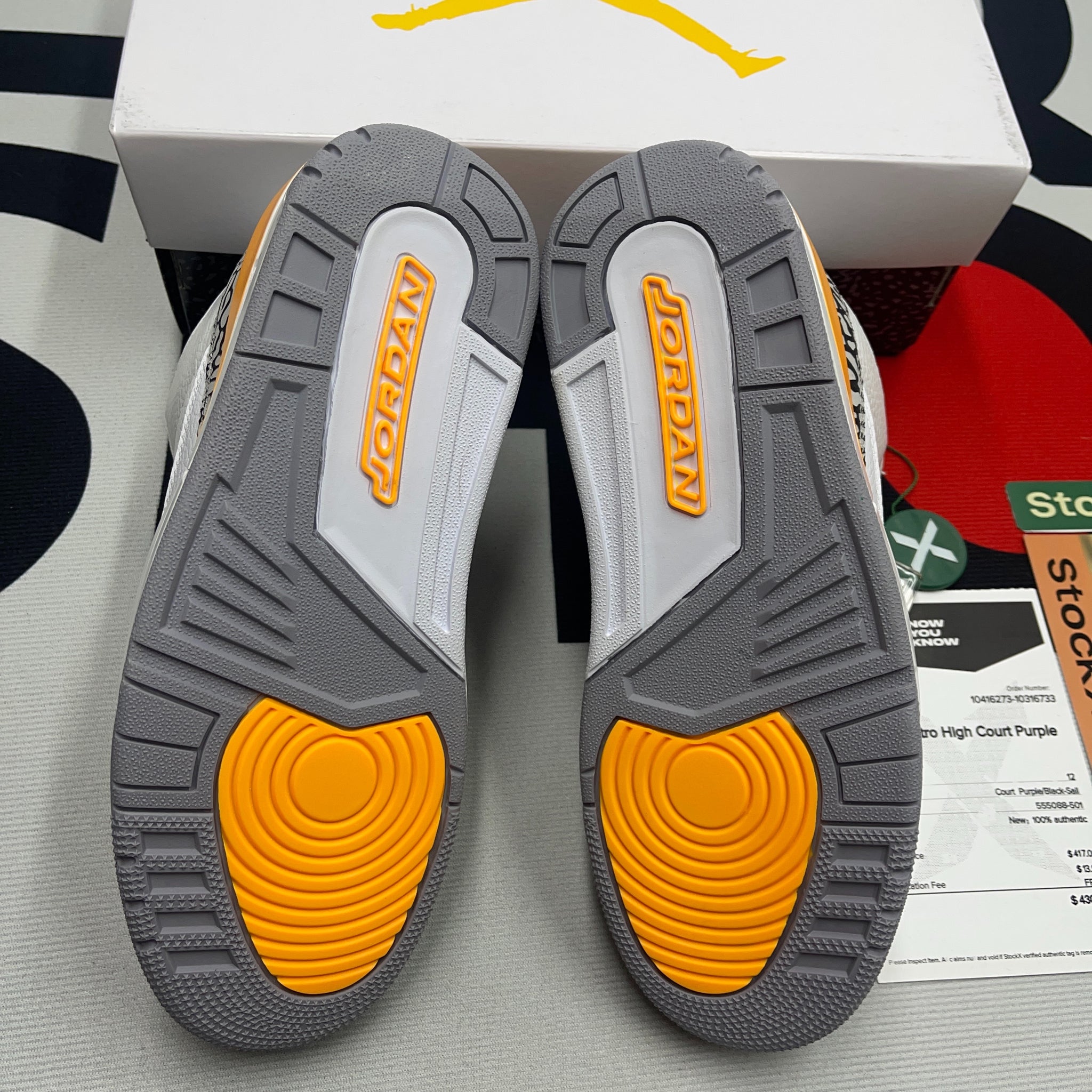 J*rdan 3 "Laser Orange"
