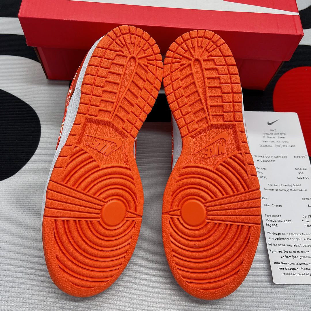 D*nk Low « Orange Paisley »