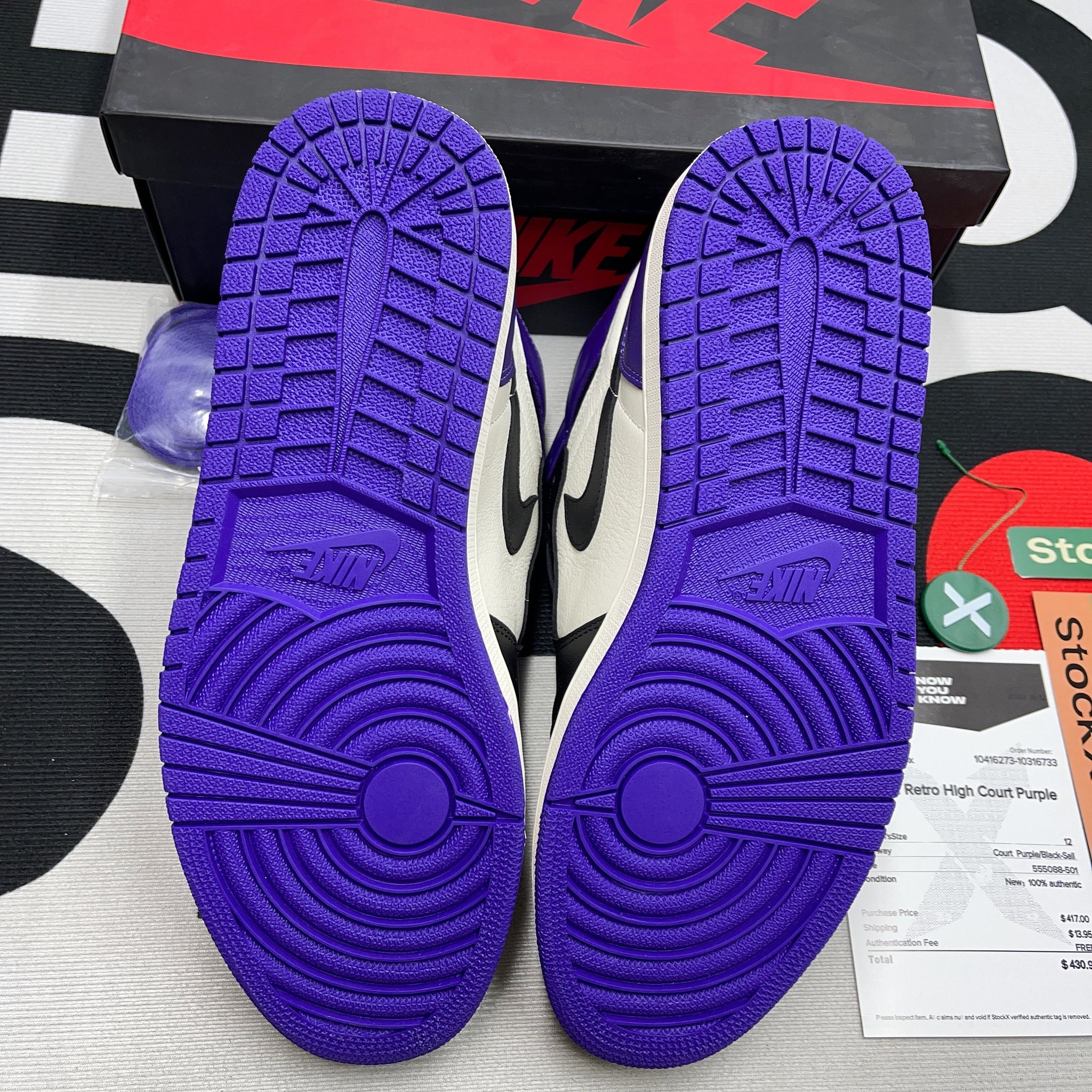 J*rdan 1 « Court Purple »