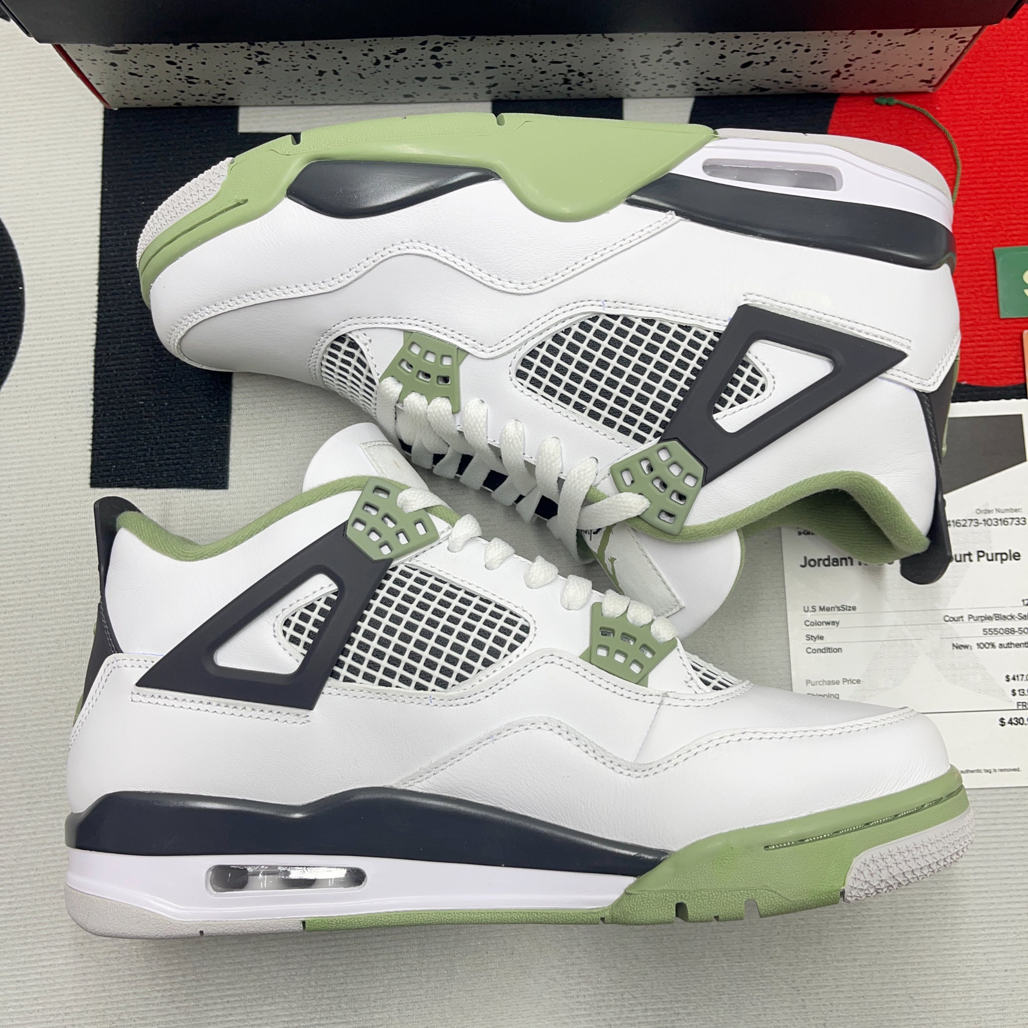 J*rdan 4 « Oil Green»