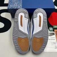 J*rdan 3 "White and True Blue"