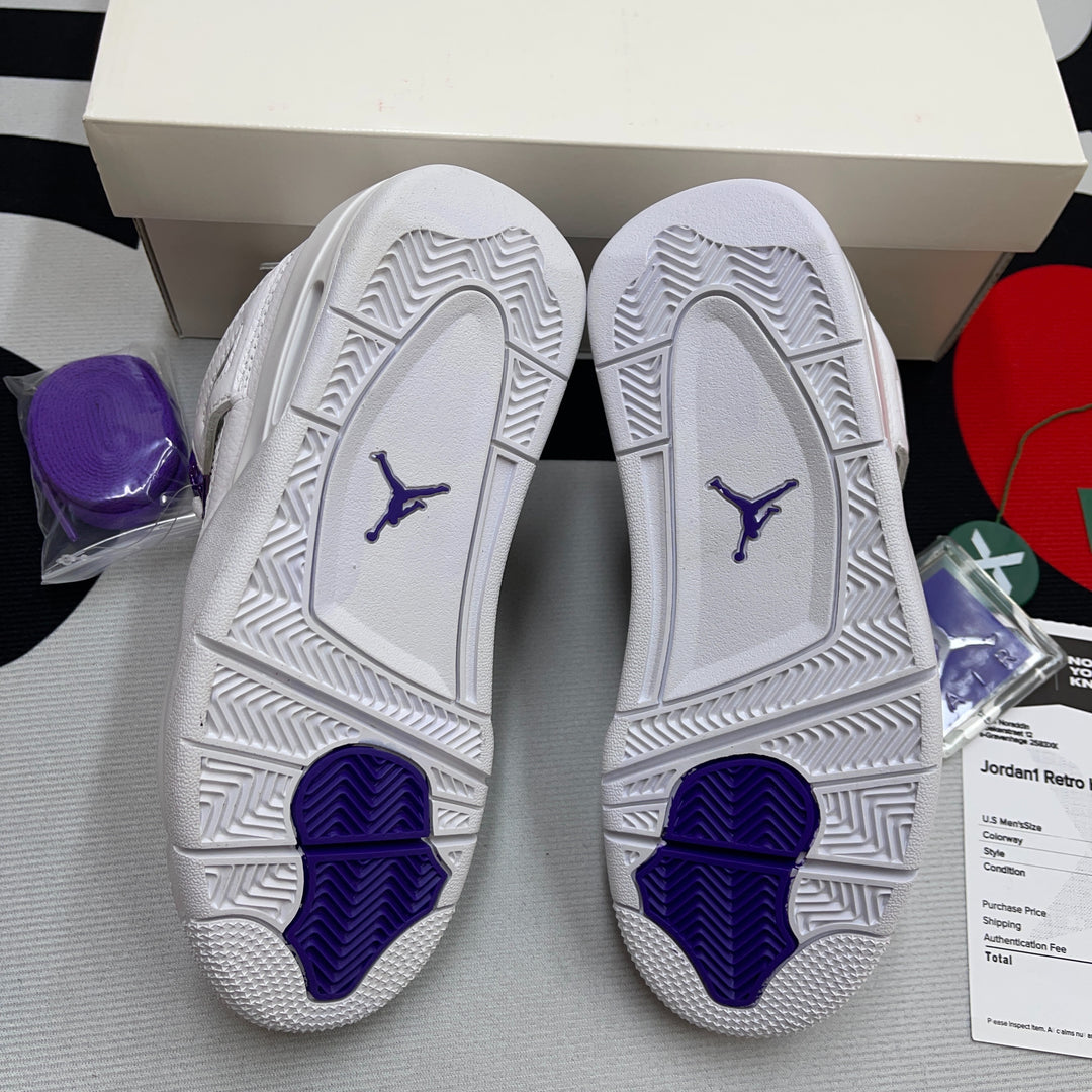 J*rdan 4 « Purple Metallic »